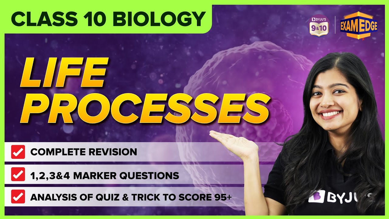 Life processes | Important Questions | Chapter 05 | Class 10 | CBSE Boards 2024 | Exam Edge