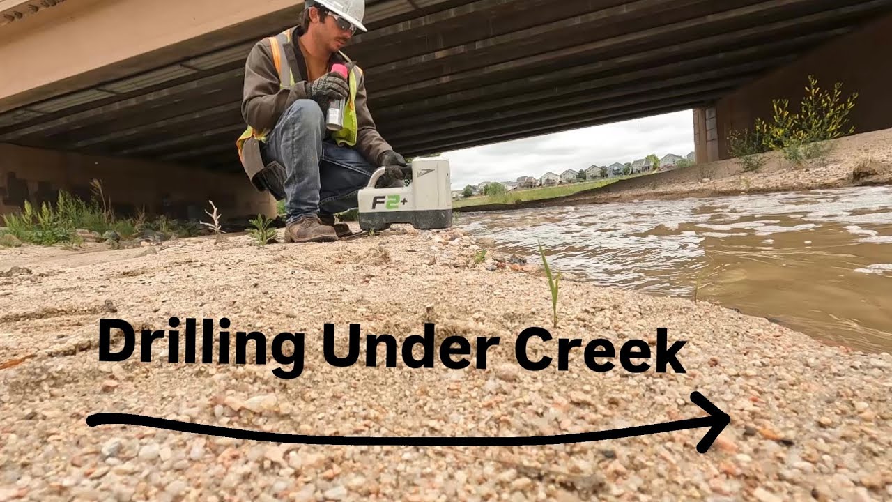 Horizontal Directional Drilling Across a Creek