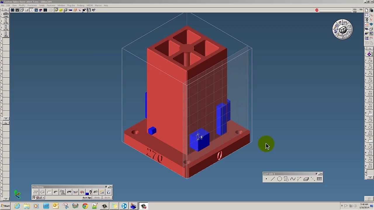 GibbsCAM's Tombstone Management System