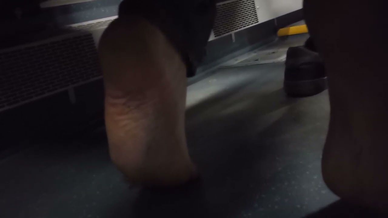 Barefoot in the bus