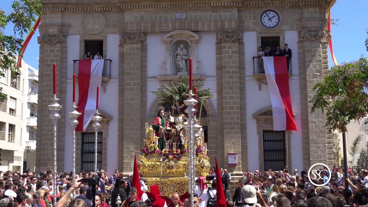 La Paz - Salida de la Borriquita - Semana Santa Cádiz 2019
