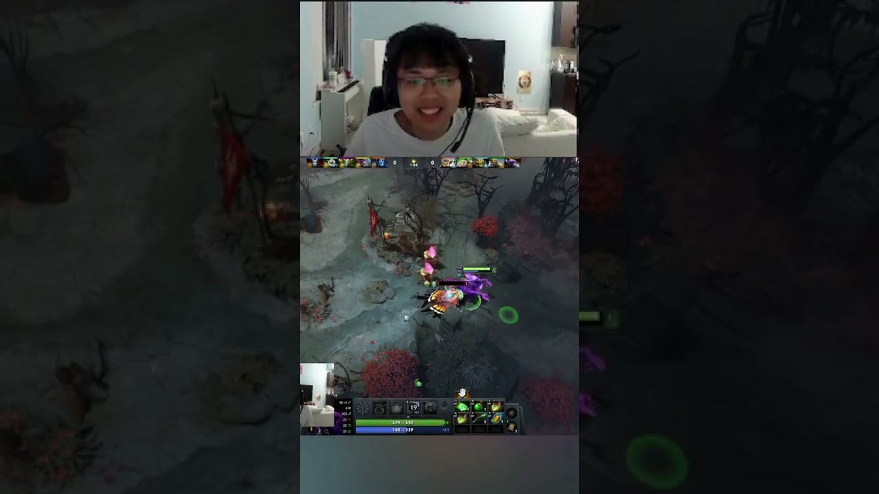 Eternal Envy playing with his food!! 😂😂😂 #shorts #dota2 #eternalenvyy