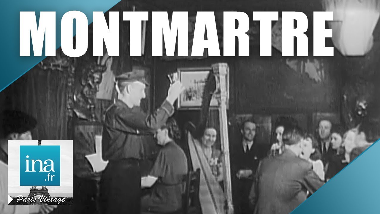 1945 : Au Lapin Agile,  cabaret mythique de Montmartre | Archive INA
