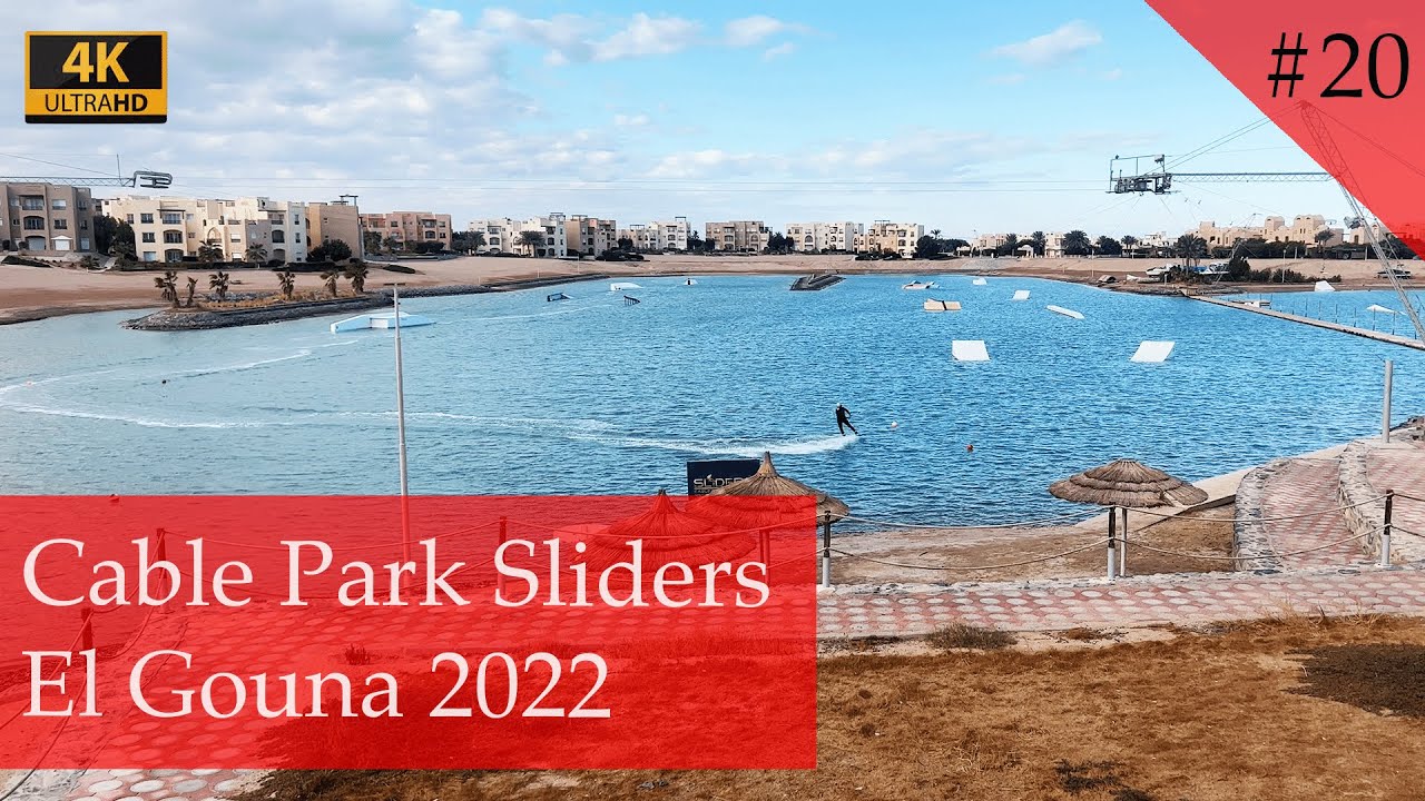 El Gouna Cable Park Sliders | Ägypten 2022 (Vlog #20)