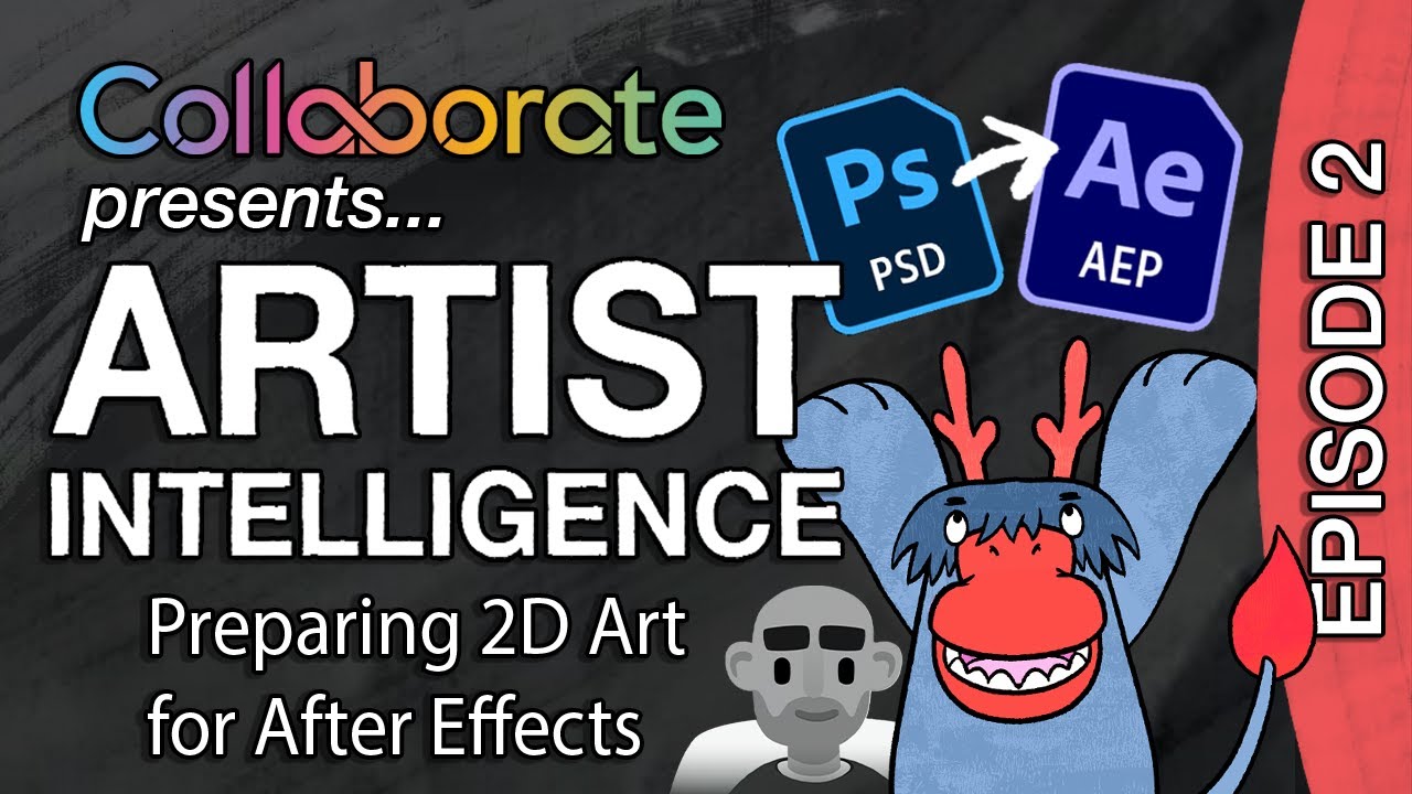 Preparing Illustrator & Photoshop Files for After Effects | Artist Intelligence S1 E2