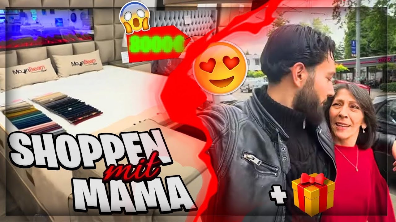 10.000€ Shopping Vlog! ÜBERRASCHUNG an MAMA!😍🎁