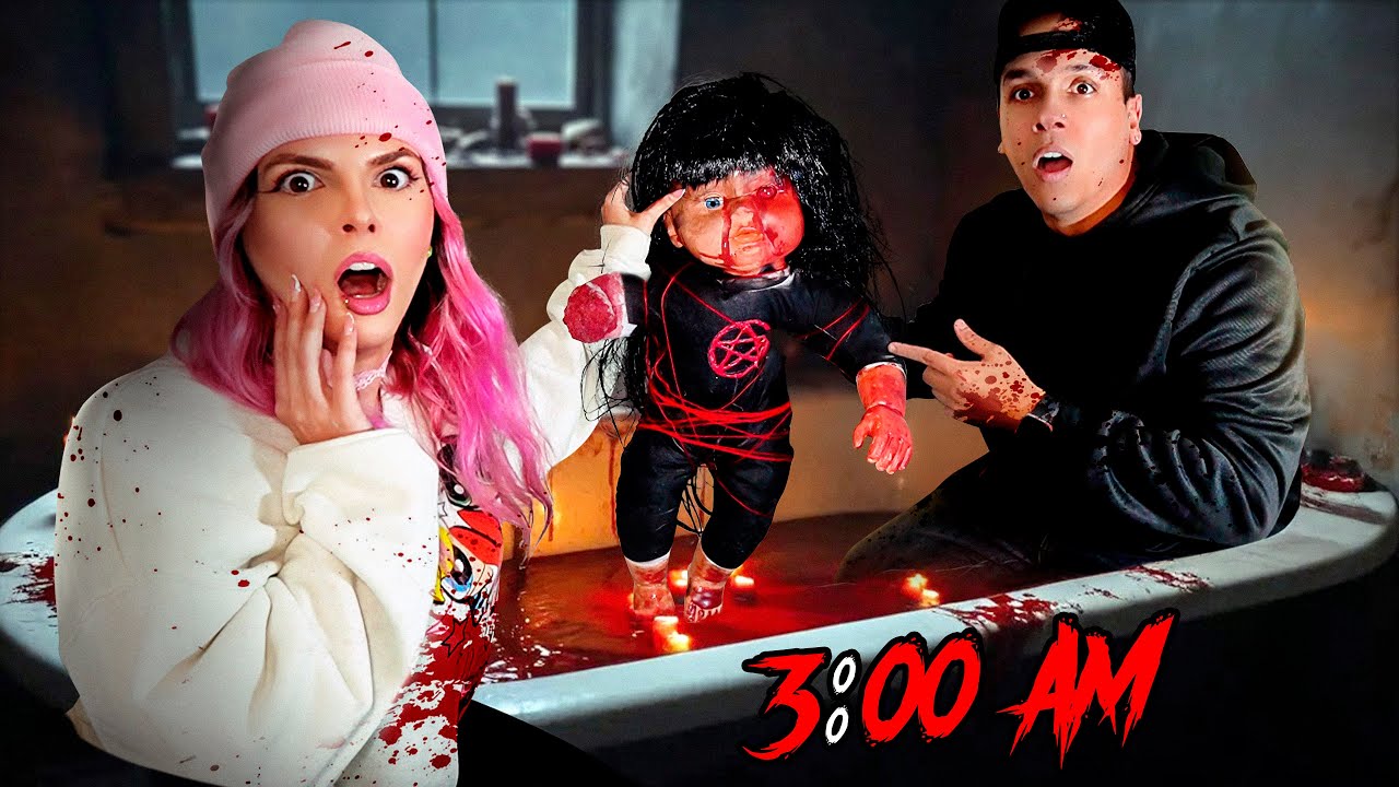 Hicimos el RITUAL JAPONÉS HITORI KAKURENBO con la MUÑECA que compró ALEXA!!☠️😰  @Jenny Devil​