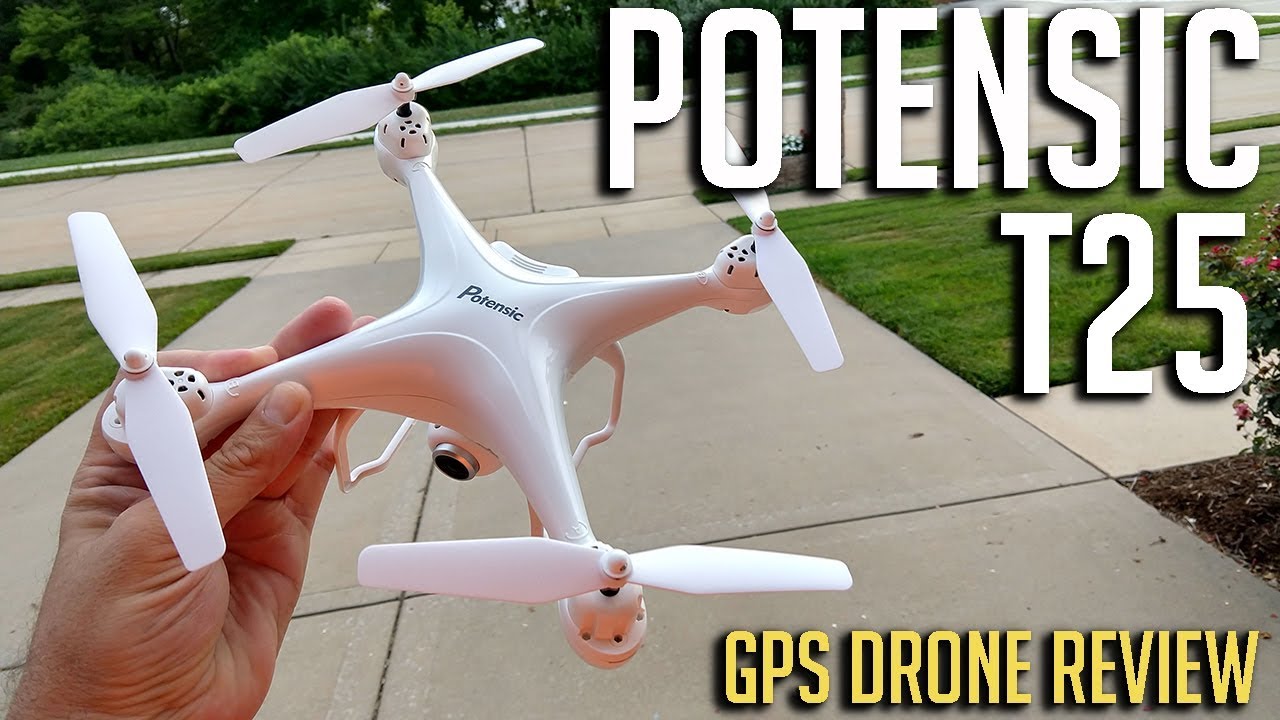 Potensic T25 GPS Drone Flight Review