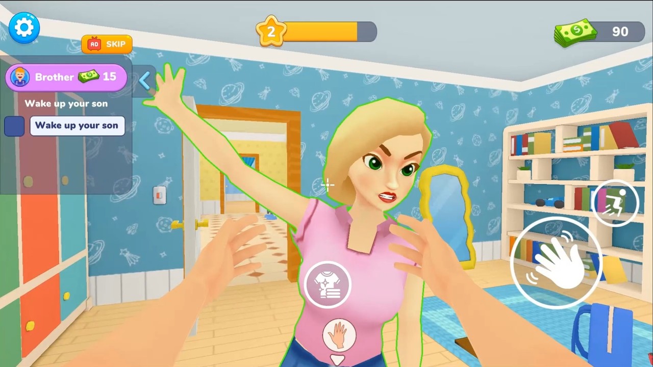 Papa Life: Prank Simulator Gameplay Walkthrough Part 1 (Android, iOS)