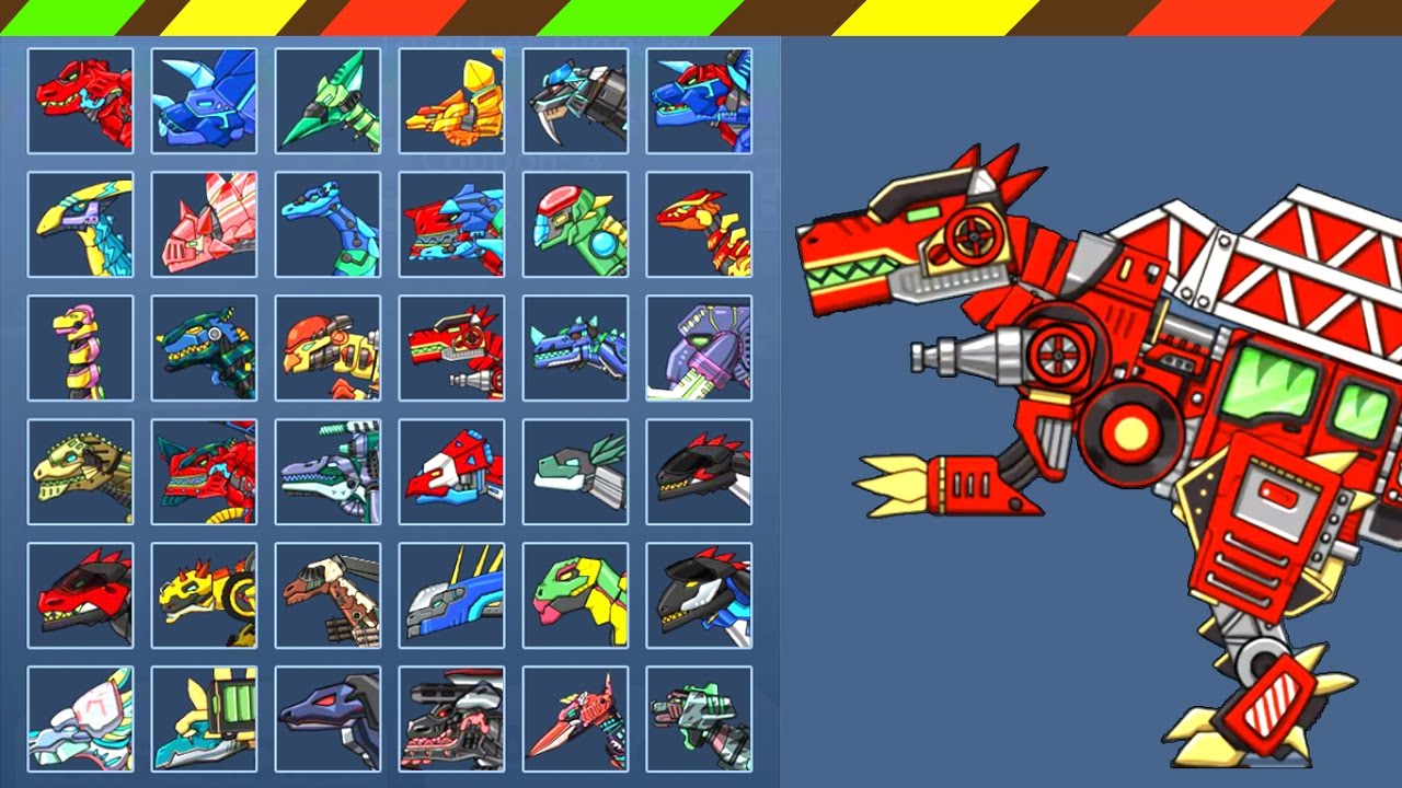 Dino Robot Spinosaurus Plus: Game + Battlefield + Repair | FULL GAME PLAY - 1080 HD | DCTE VN
