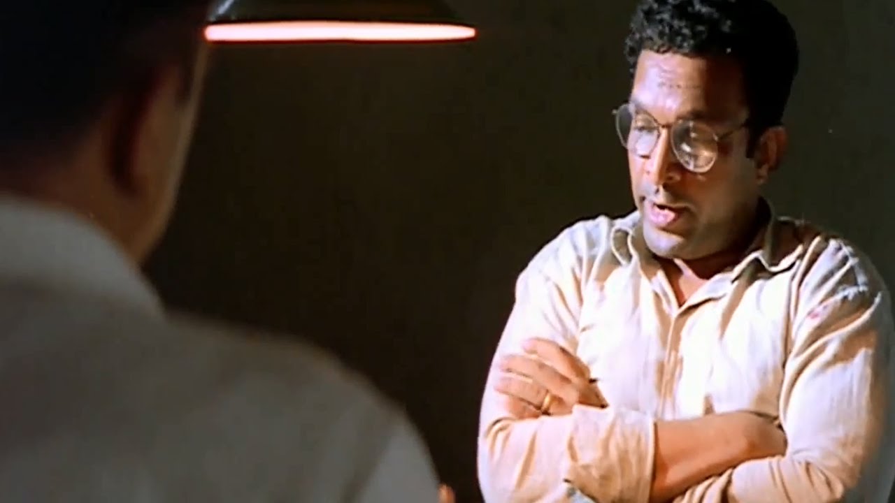 Drohi Movie || Naazar Conversation with Kamal Haasan || Kamal Haasan, Arjun, Gouthami