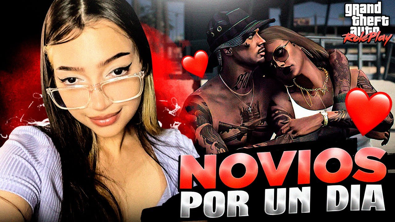 Consigo NOVIO por 1 DIA!!! 😨 Lo COMPARTO con mi AMIGA 😏 en GTA V Roleplay Dominicano