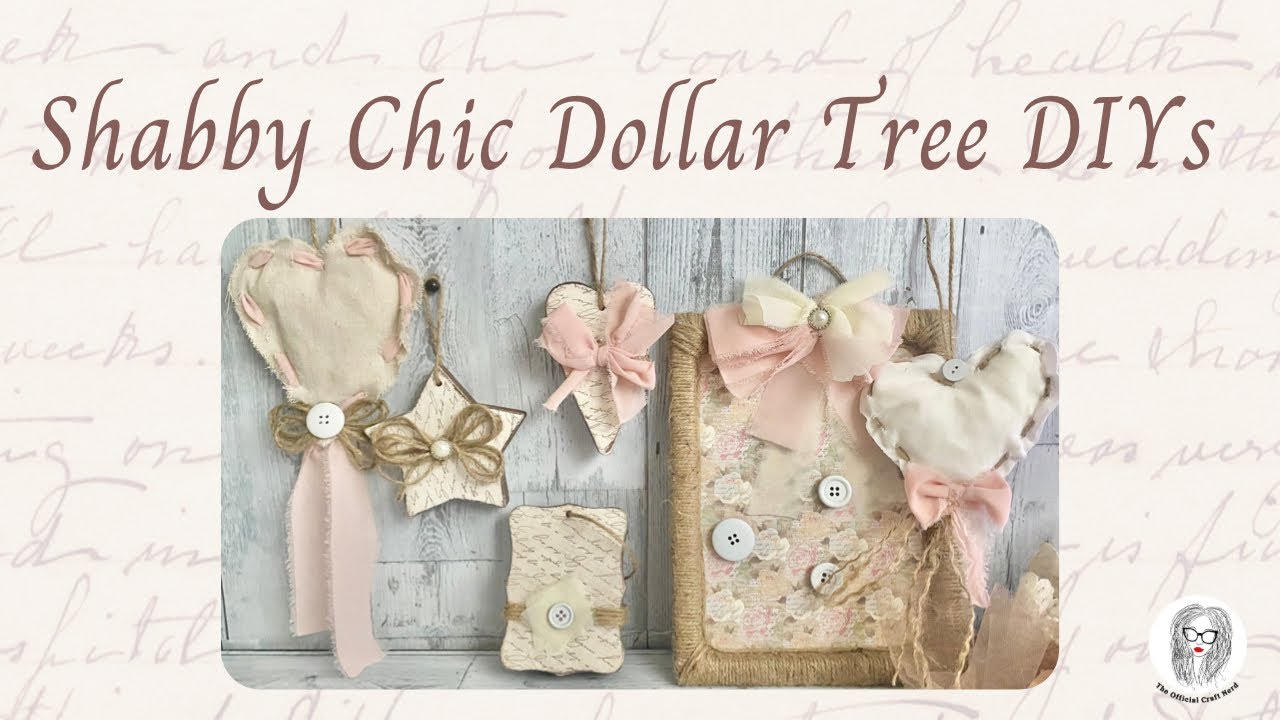 Shabby Chic Dollar Tree DIYs #diy #shabbychic #flip #dollartreediy