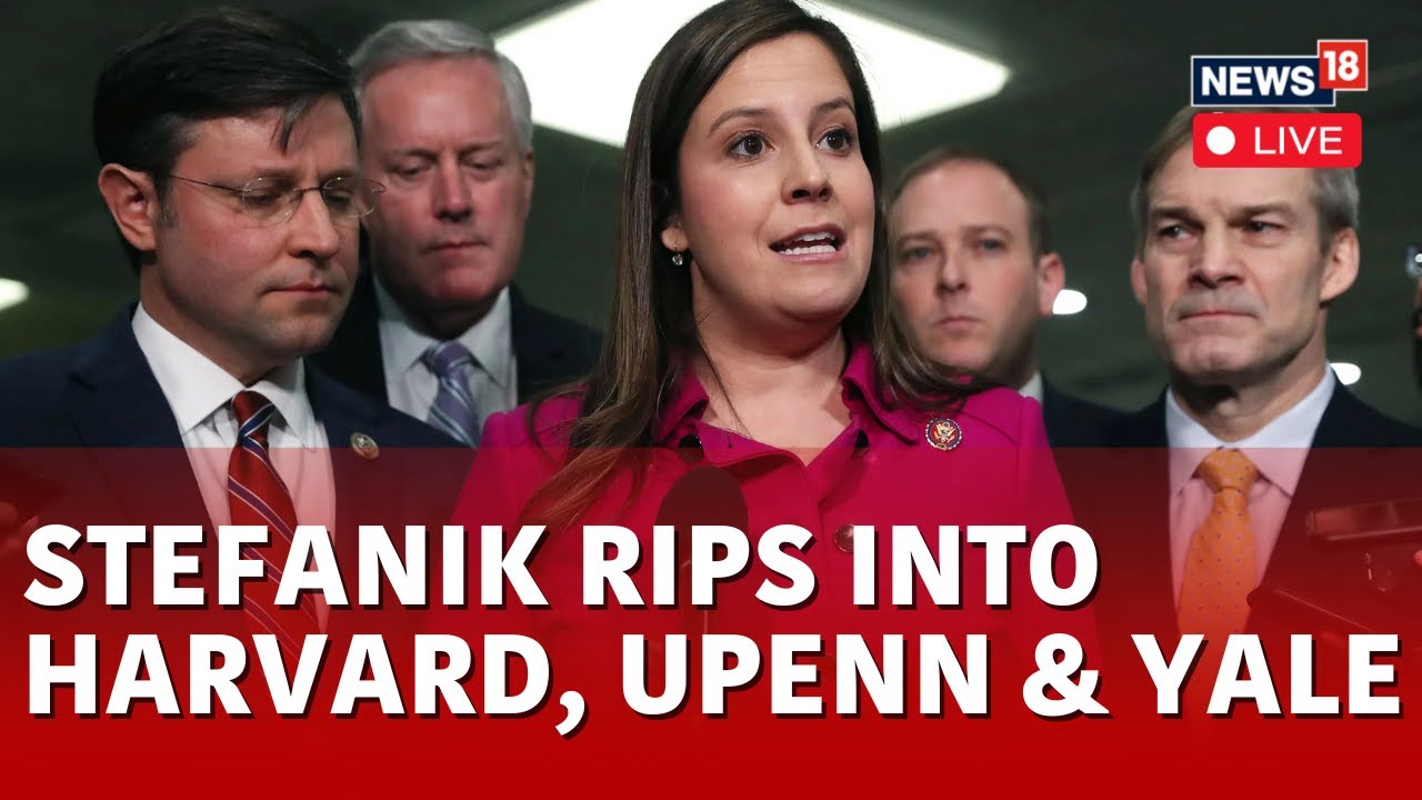 Elise Stefanik News LIVE | Stefanik Questioning University Presidents On Antisemitism LIVE | N18L