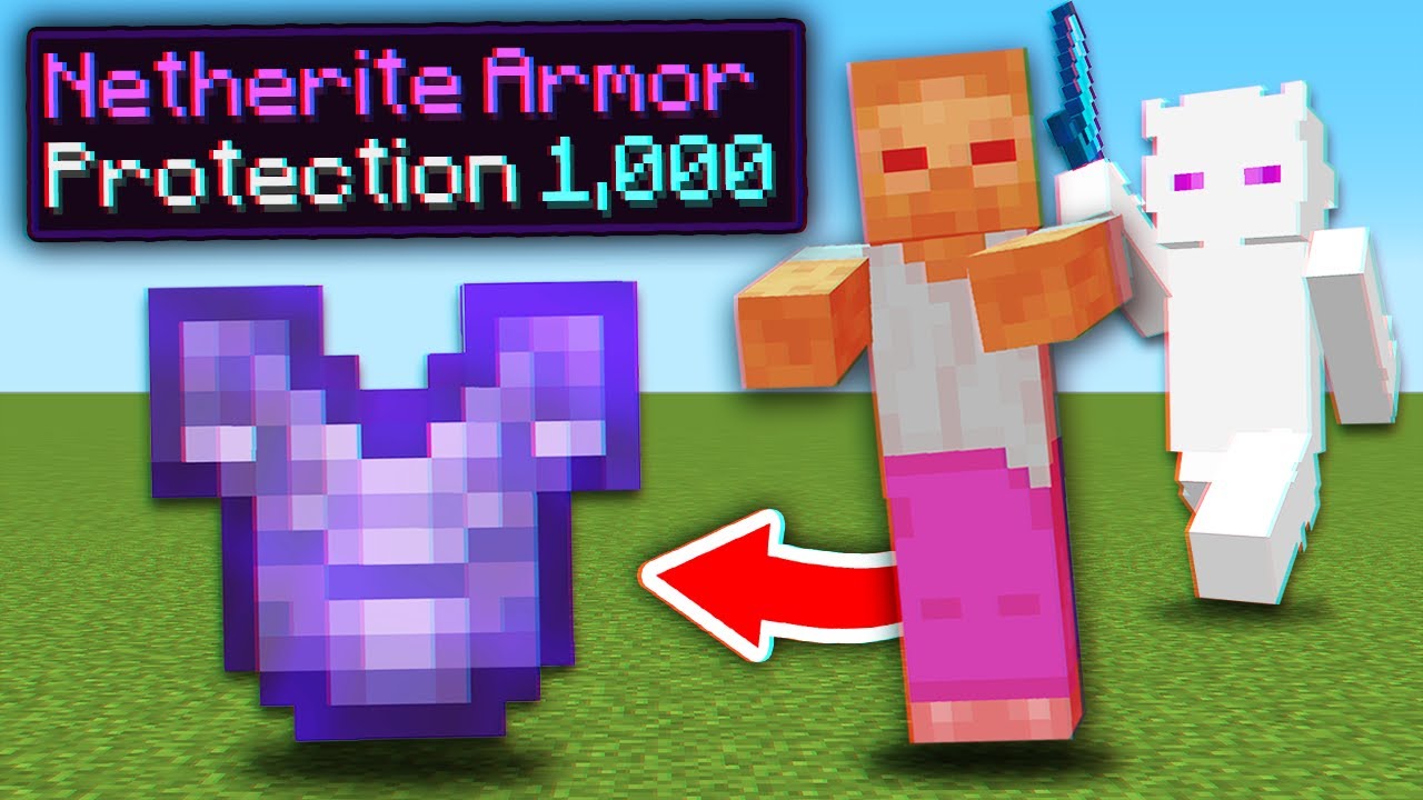 Minecraft, But Mobs Drop OP Items...