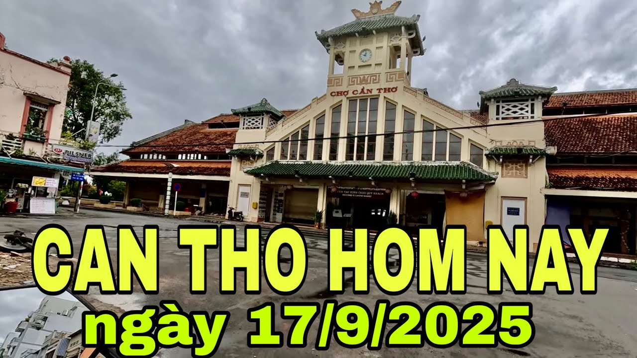BẾN NINH KIỀU HÔM NAY🌺ngày 17/9/2025🌺cần thơ ký sự