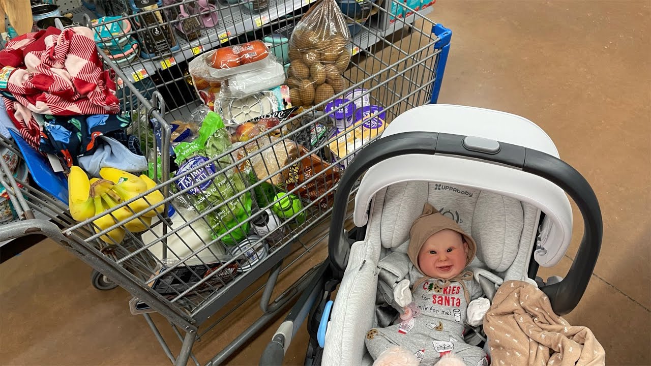 Reborn Georgia Shopping At Walmart! Reborn Doll Outing
