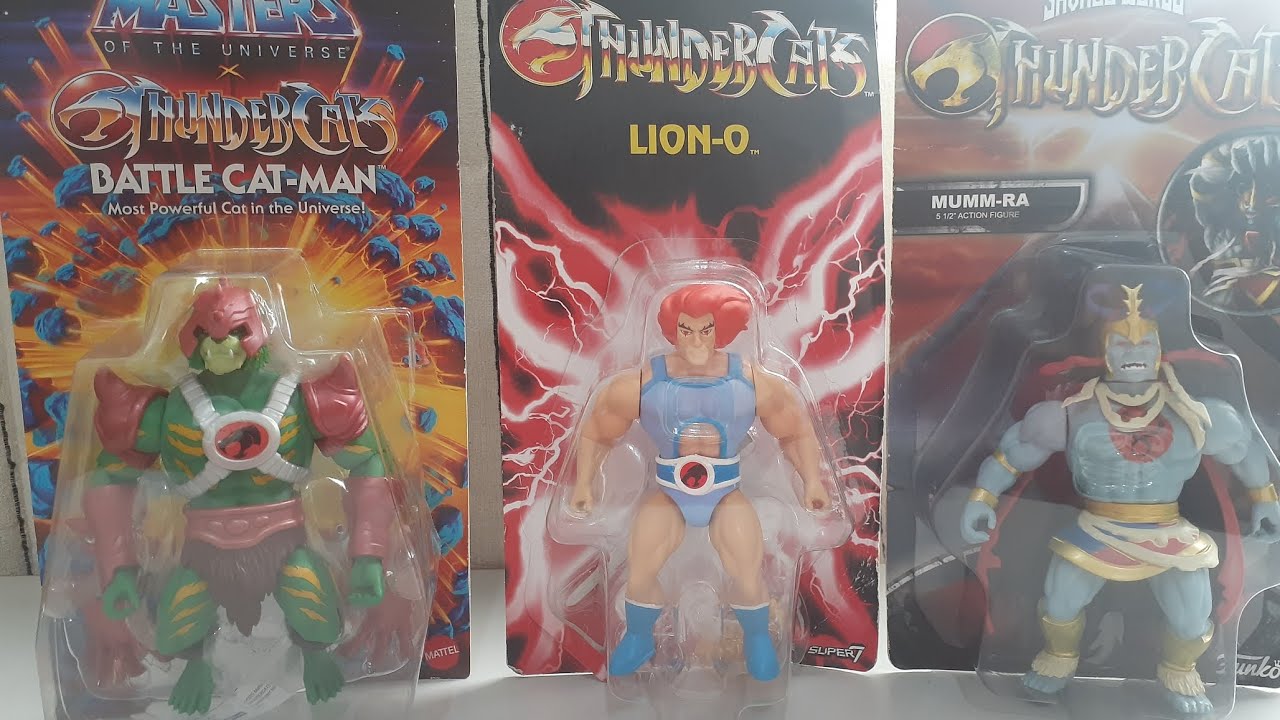 Meus presentes de Natal, Lion Vintage SUPER7,  MUMM-RA FUNKO SAVAGE WORLD e o BATTLE CAT MAN.
