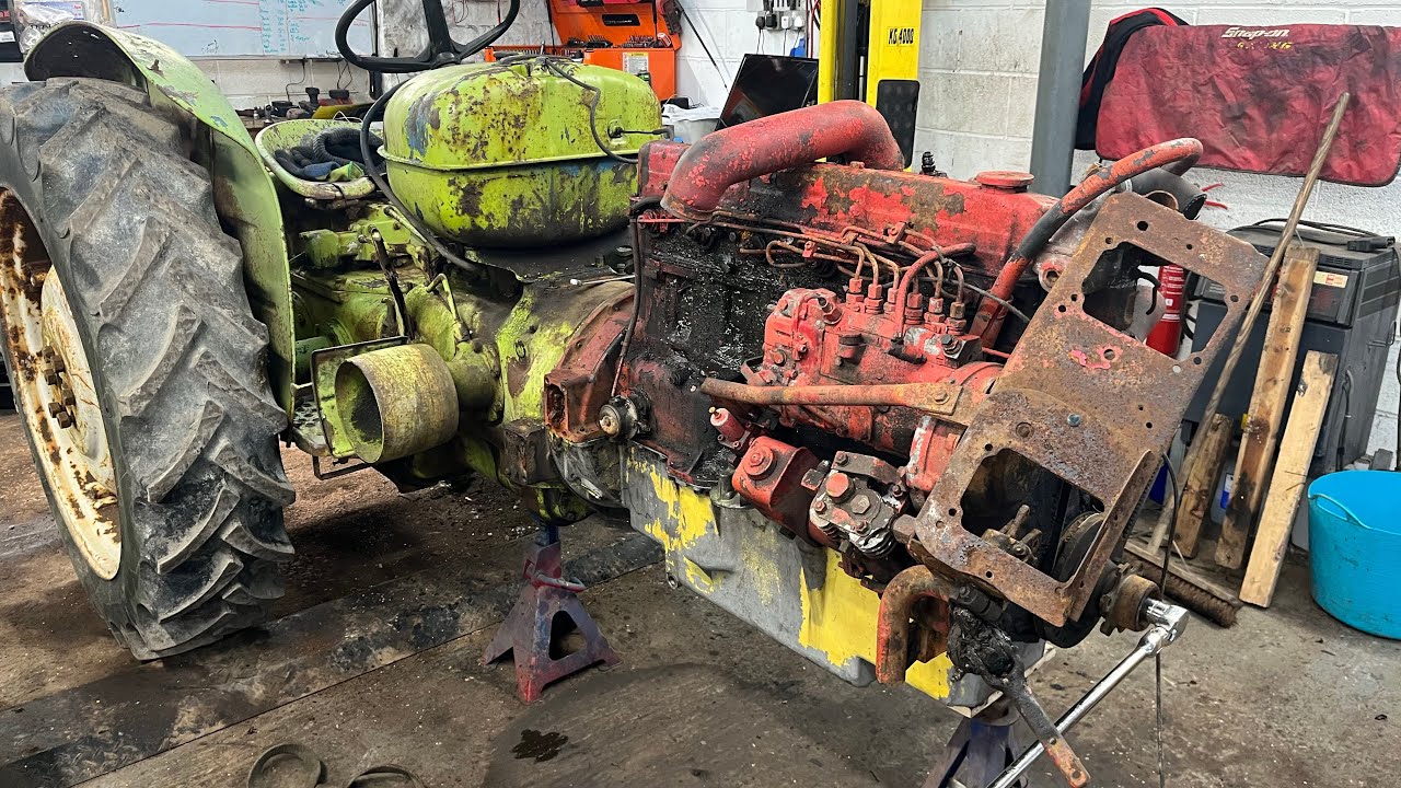 Fordson major six cylinder tractor puller project part 1