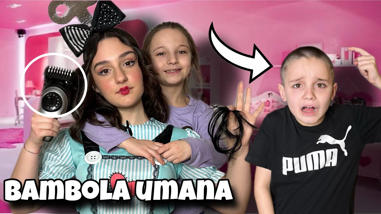 LA BAMBOLA UMANA TAMARA TAGLIA I CAPELLI A KEVIN-(EMILY COMPRA UNA BAMBOLA UMANA)EPISODIO-2