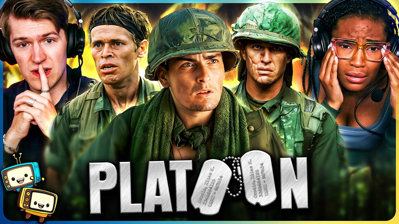 PLATOON (1986) Movie Reaction! | First Time Watch! | Charlie Sheen | Willem Dafoe | Tom Berenger