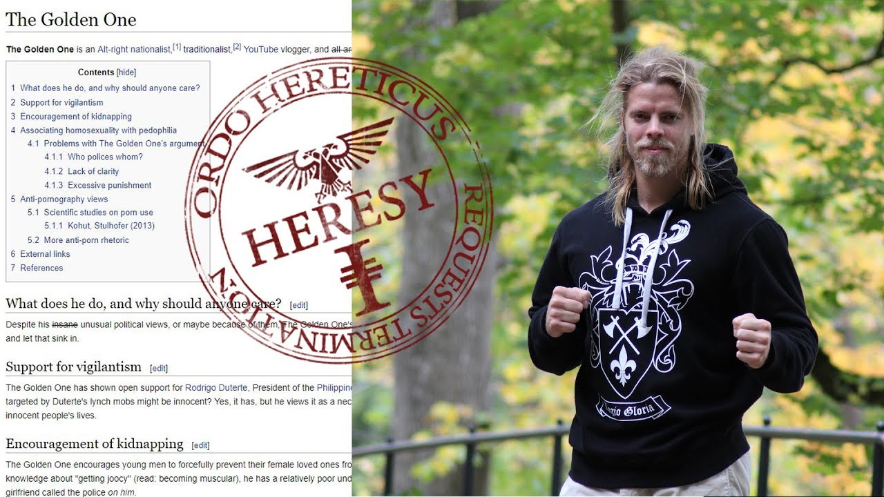 The Golden One Responds to RationalWiki Hitpiece