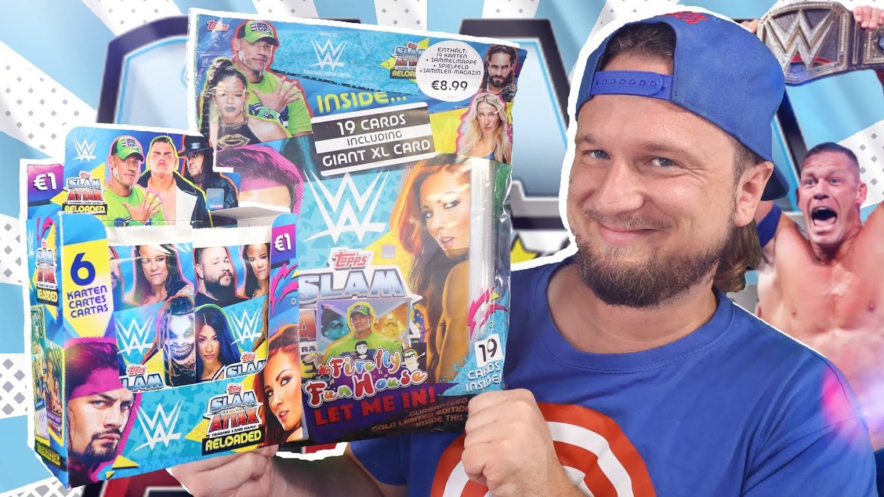 Slam Attax Reloaded MEGA STARTER PACK + Display UNBOXING -Deutsch-