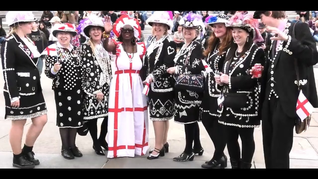 Celebrate St George's Day 21 April 2025 - Trafalgar Sq. London UK