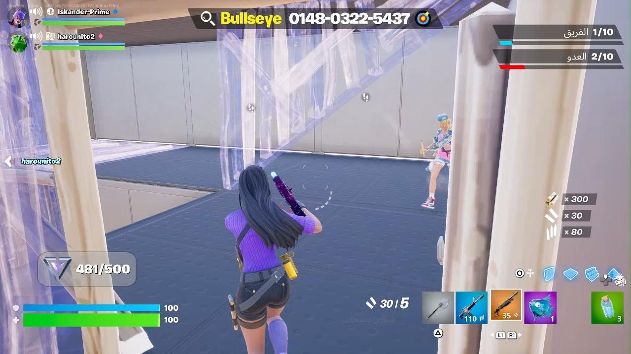 لعبت انا و هرون في 2V2❤️‍🔥