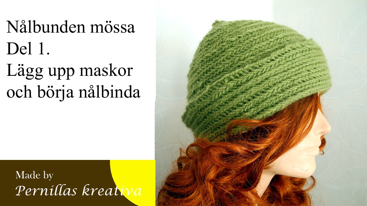 Nålbind mössa. Del 1/3