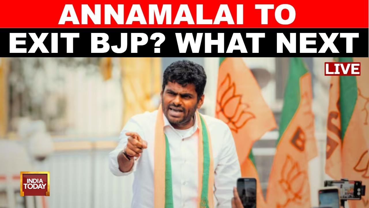 Annamalai News LIVE: Will K Annamalai Leave BJP? Former TN BJP Chief Meets Amit Shah | Watch