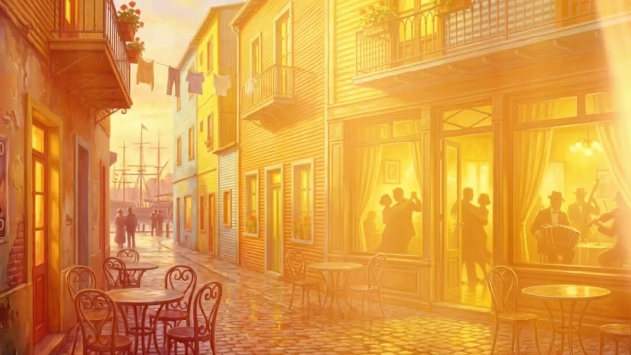 Tango Musical Ambience | Buenos Aires Argentina 1900 | 60 minutes #antianxiety #soothing #relaxing