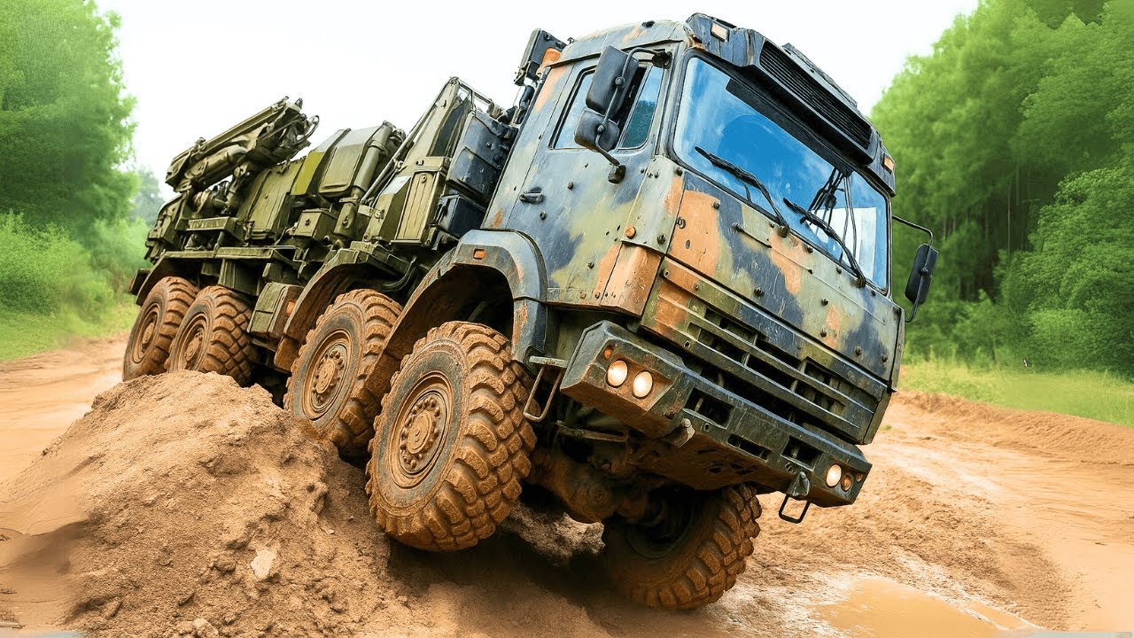 Most Insane 8x8 Military Vehicles For Off Road Driving!