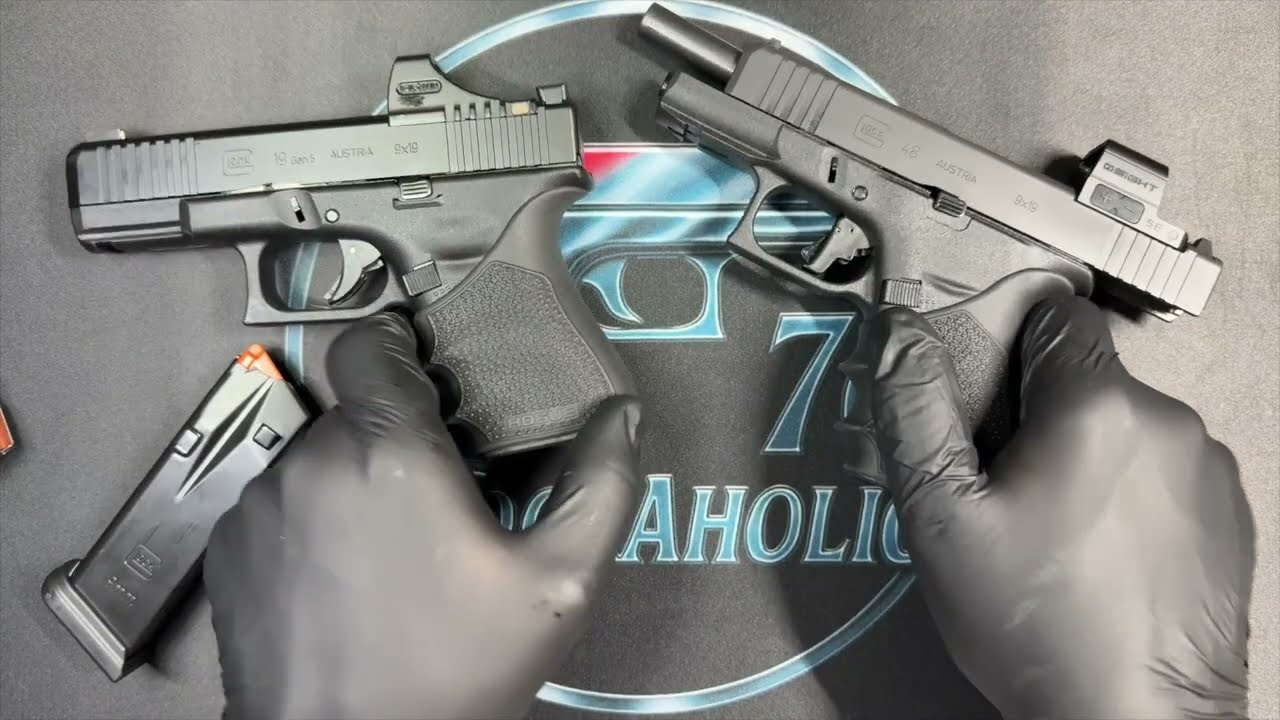 Glock 19 MOS vs Glock 48 MOS &ndash; czego nie chcą przyznać właściciele