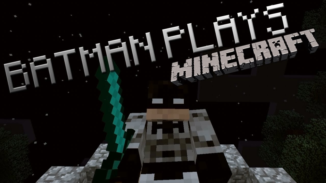 Batman Plays Minecraft