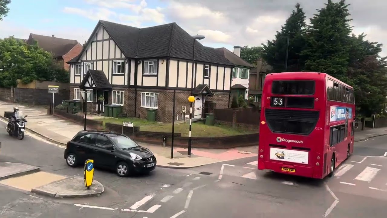 London bus ride 🇬🇧 route 54 from Woolwich to Elmers End please 🙏 Subscribe & Like 👍