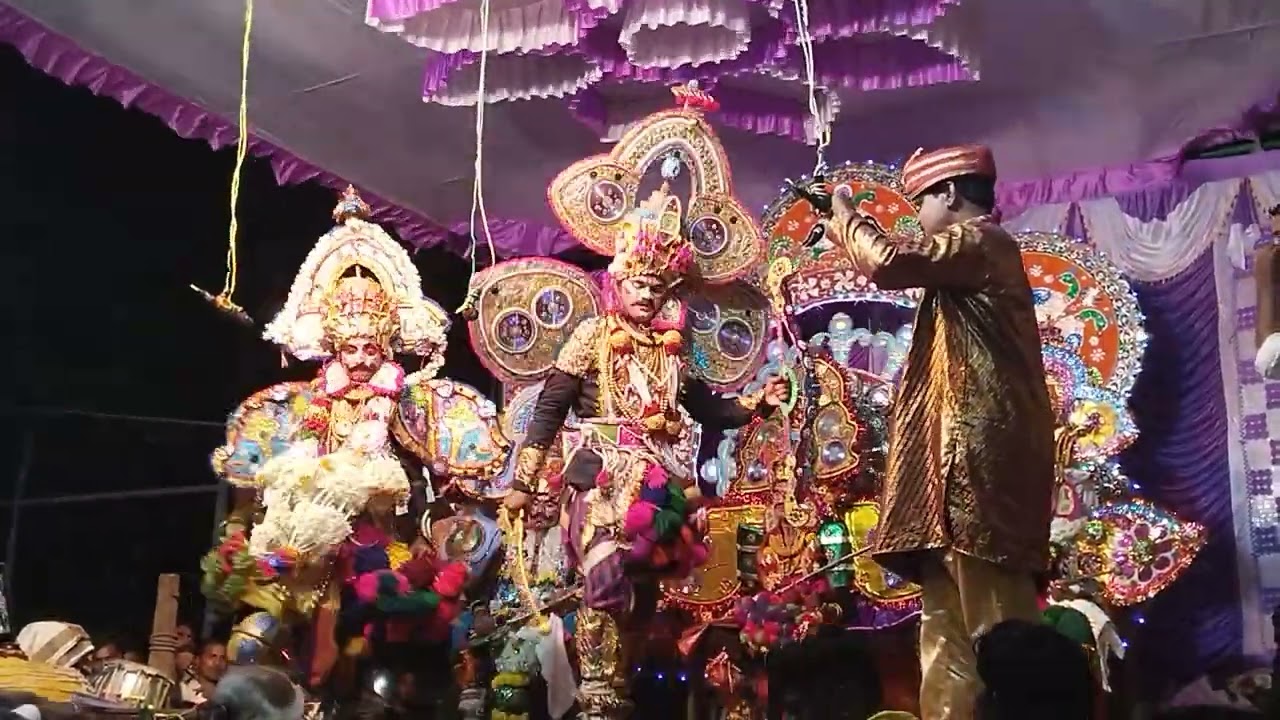 ವೀರ ಅಭಿಮನ್ಯು ಕಾಳಗ ಬಯಲಾಟ ವಡ್ಡು (ಗ್ರಾಮ).. ರಮೇಶ್ ಕೆ. ಎಂ. ಭಾಗ 08