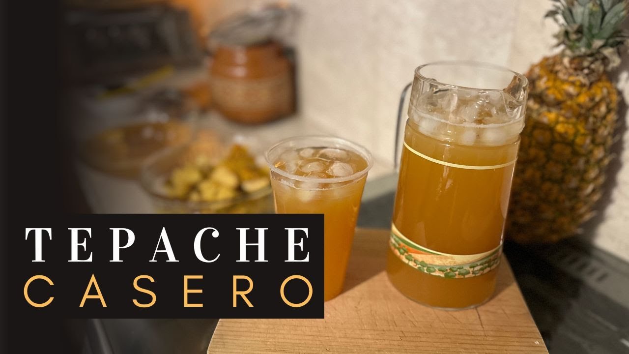 Tepache Casero ¡Refrescante, natural y delicioso! 🍍🥤