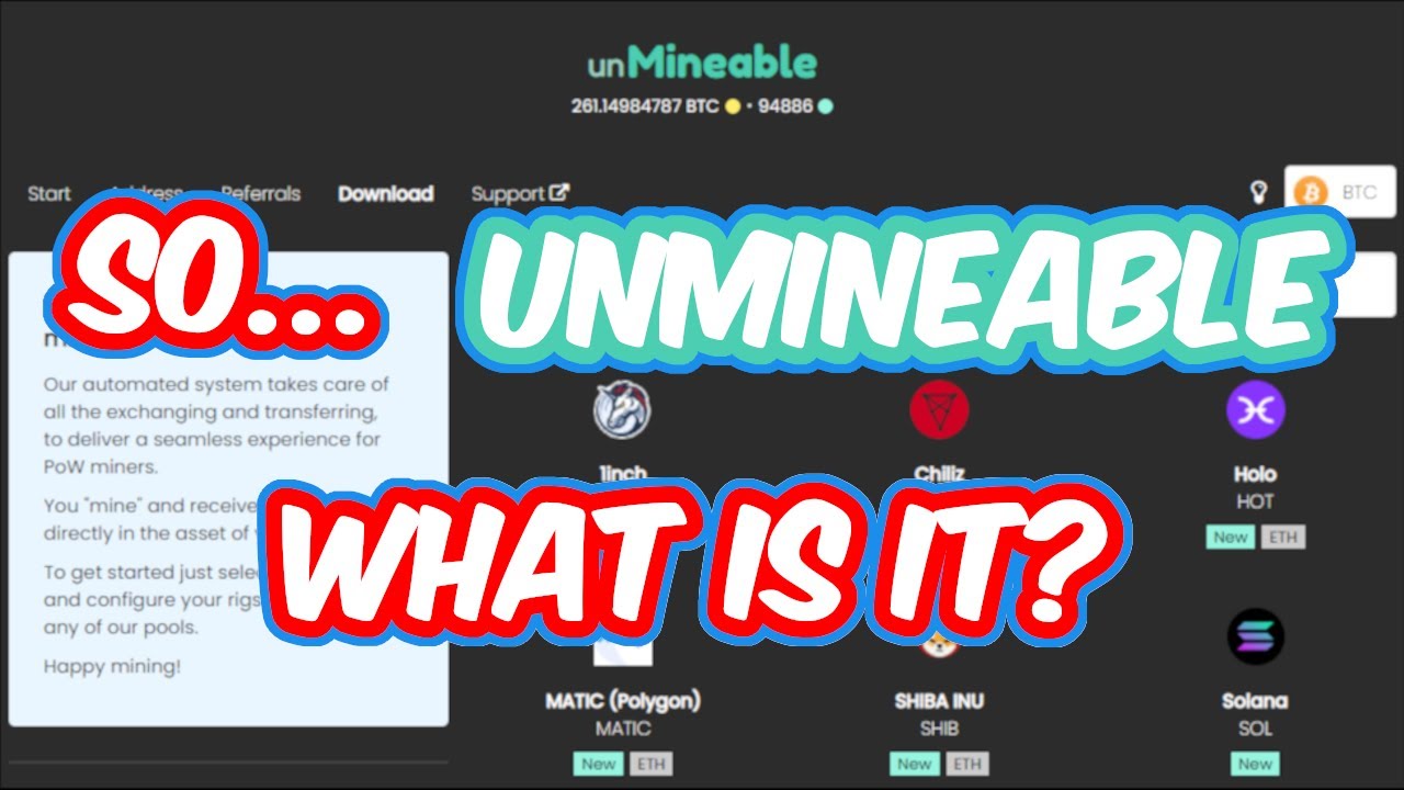 So What is Unmineable and How does it work?