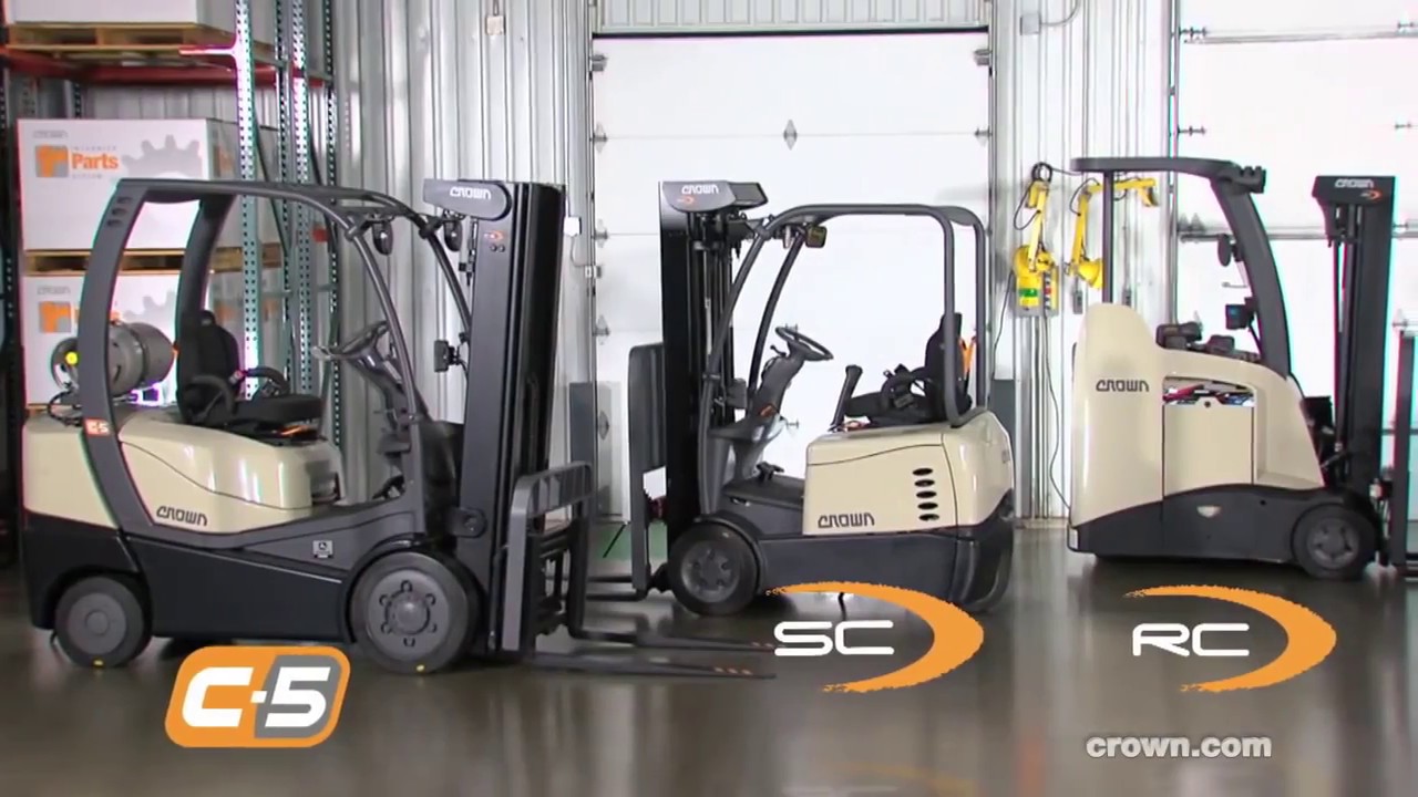 Crown Counterbalanced Forklifts