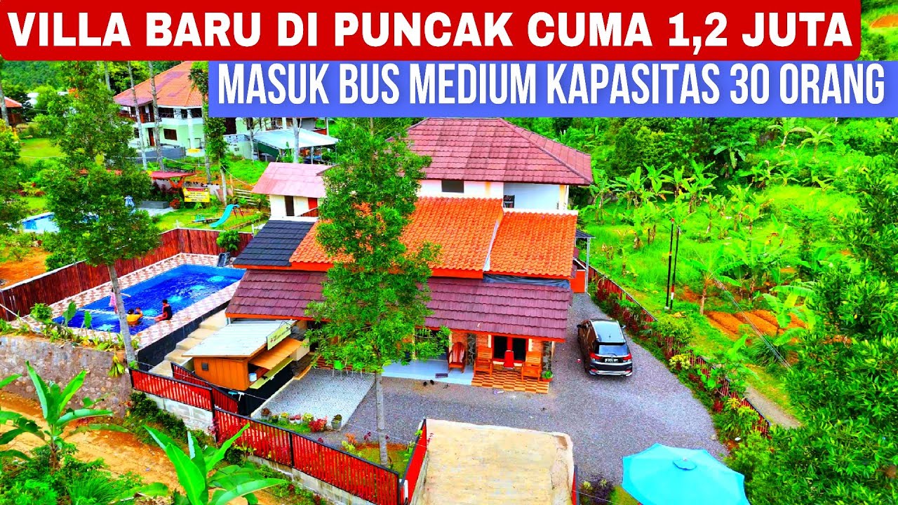 ADA YANG BARU DI PUNCAK‼️ VILLA OMAH SIKUDRI 2 | VILLA MURAH DI PUNCAK CUMA 1 JUTAAN AJA‼️