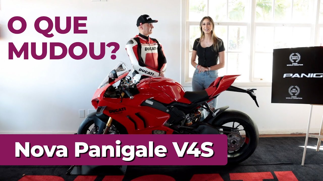 NOVA PANIGALE V4S - TUDO O QUE MUDOU | por Day Miguel ♥︎