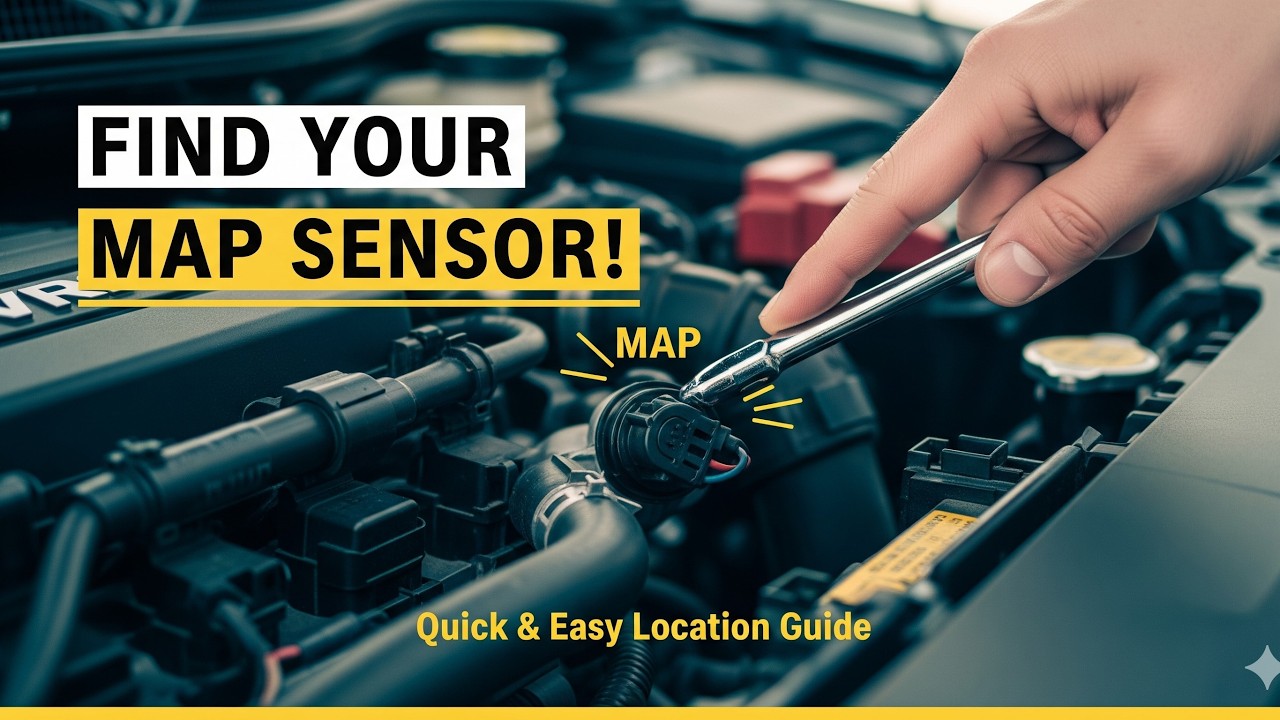 MAP Sensor Location: Find It On Most Cars (Quick & Easy Guide)