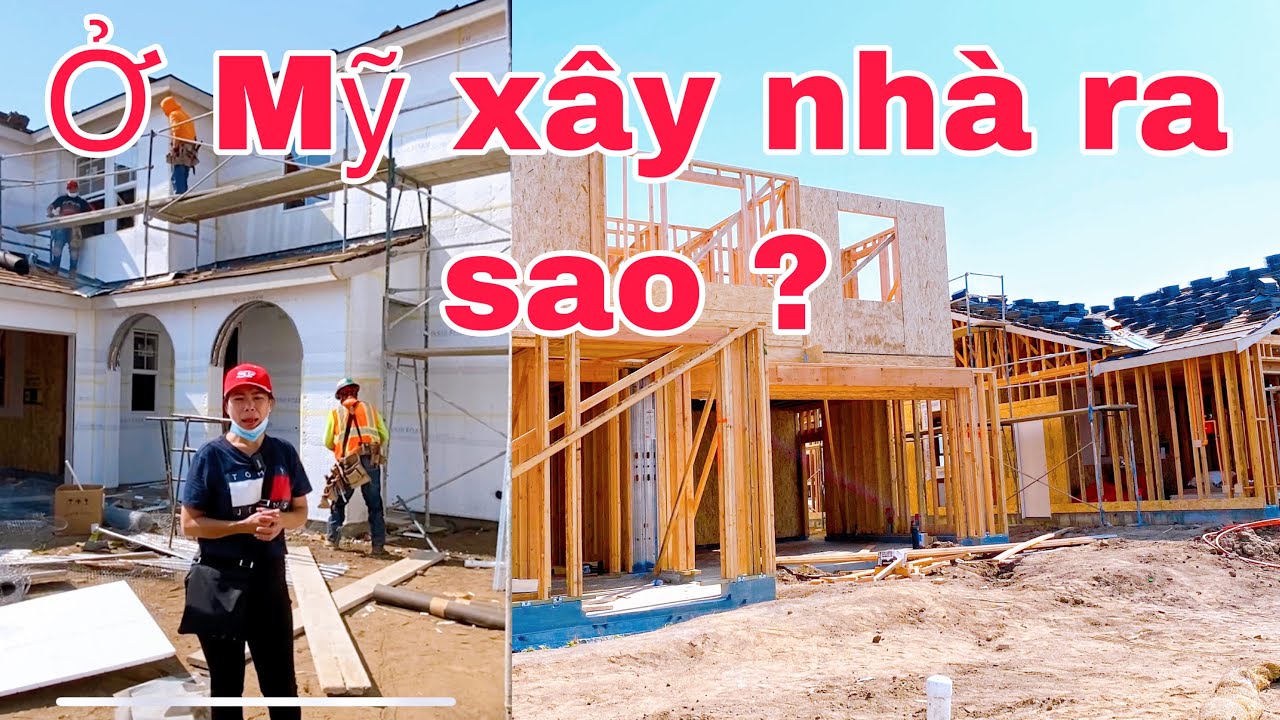 Xem cách người Mỹ xây nhà Gỗ  tiện nghi hiện đại ( cuộc sống ở Mỹ)