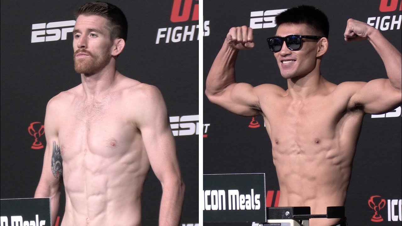 UFC Vegas 60 OFFICIAL WEIGH-INS: Sandhagen vs Song