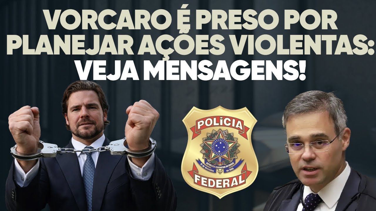 🚨 Vorcaro é preso por planejar ações violentas! Veja as mensagens perturbadoras!