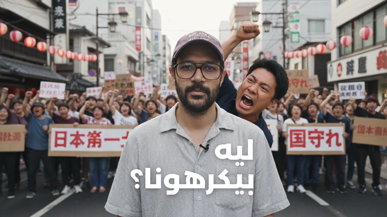 ليه اليابانيين بيطفشوا الاجانب؟