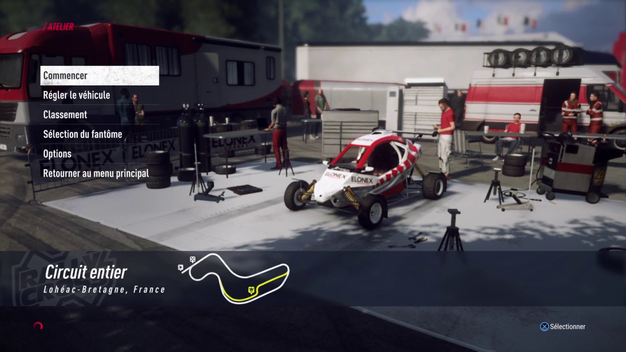 DiRT Rally 2.0 Record mondial kart cross lohéac