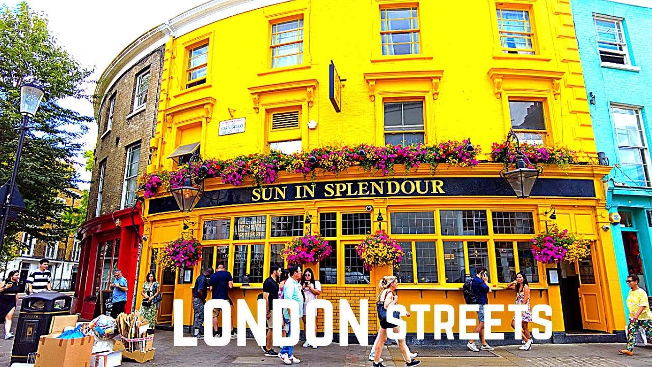 Walking London's Portobello Market From Ladbroke Grove (the cool end)