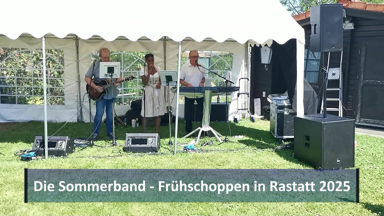 Die Sommerband - Frühschoppen in Rastatt 2025